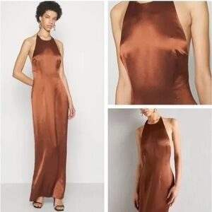 Staud Janet Open Back Dress